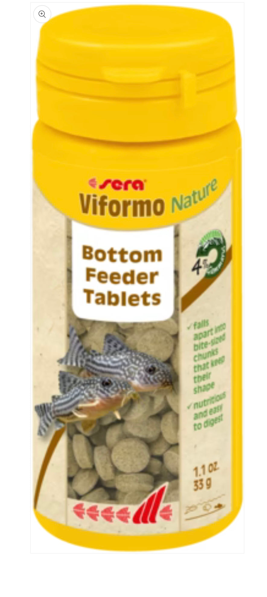 Sera viformo nature bottom feeder tablets